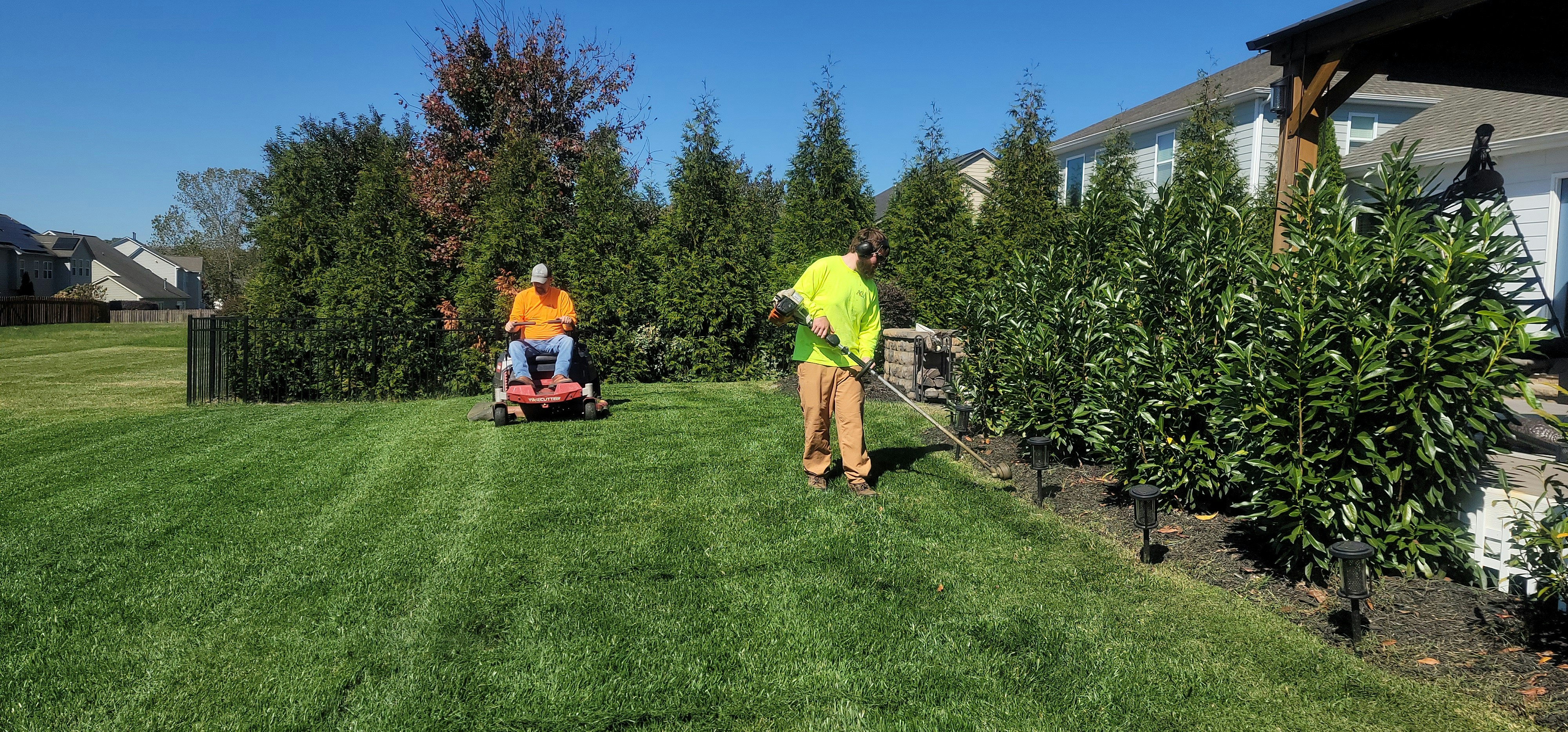 HD Landscaping team at work